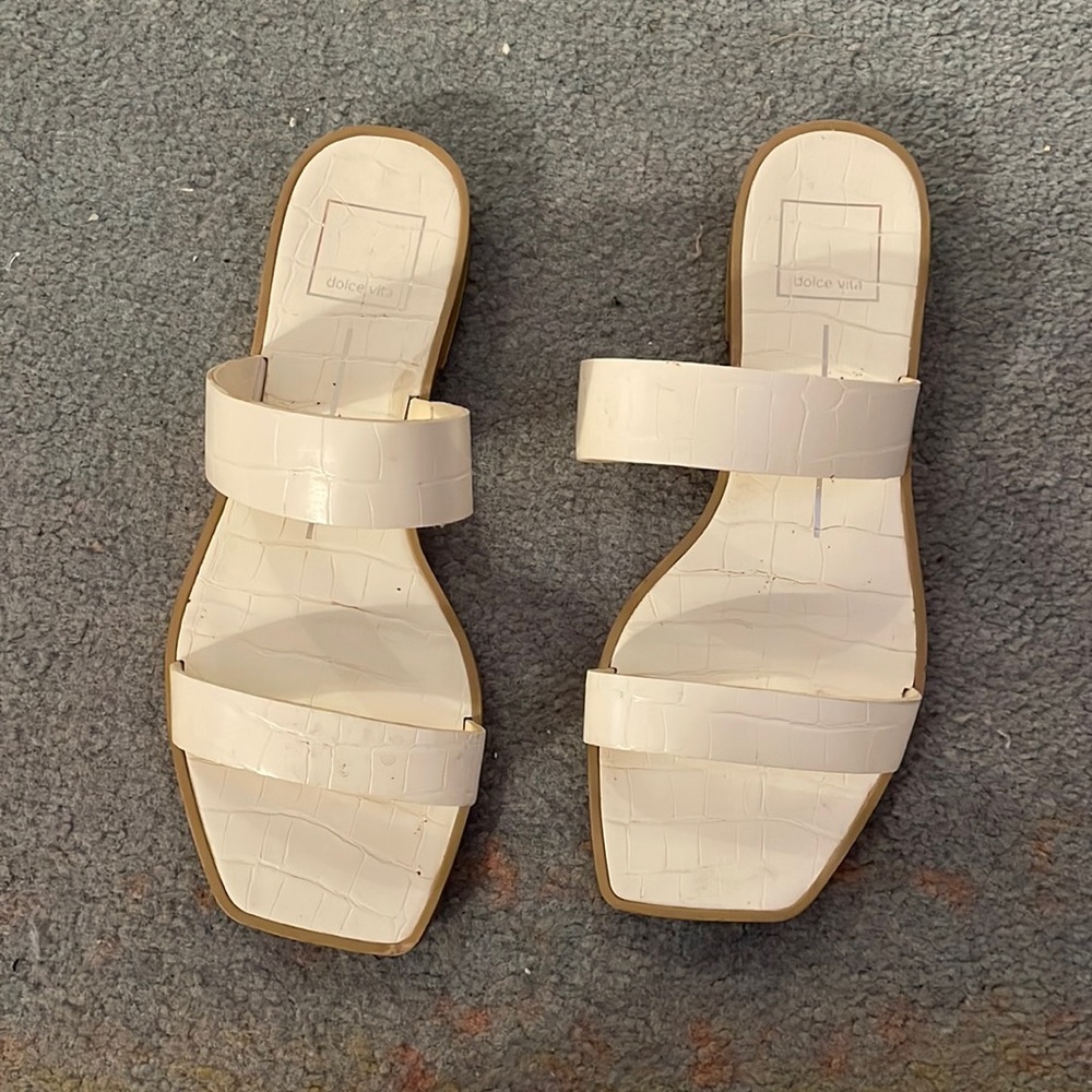 Dolce Vita Sandals - croc pattern